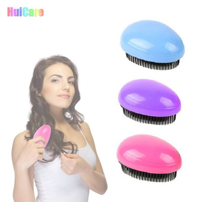 Anti-static Styling Tools Curly Hair Massage Head Egg Shape Detangler Hairbrush Detangling Hair Brush