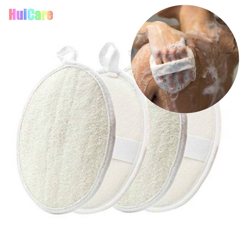 Bathroom Shower Body Wash Natural Bath Body Exfoliation Scrubbing Loofah Sponge Scrubber Cleaning Pad